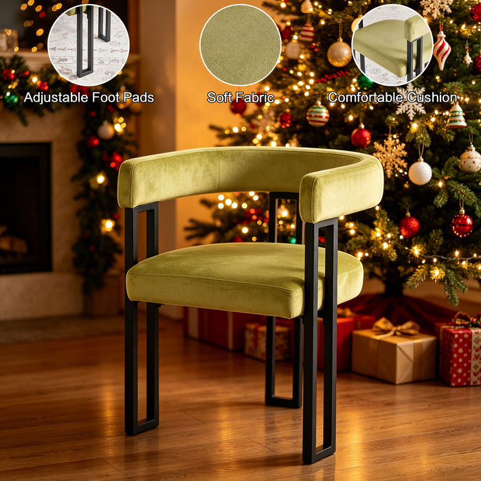 Cushioned Accent Armchairs (Set of 2) Home Essentials