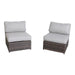 Handcrafted 4 Person Outdoor Seating Group With Plush Cushions - Espresso LSI Patio Furniture