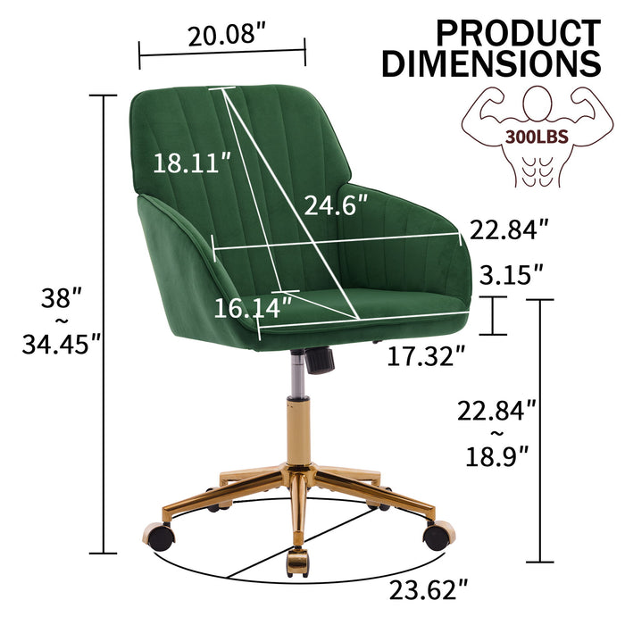 Adjustable Ergonomic Swivel Office Chair Home Essentials
