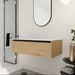 Wall Mounted Bathroom Vanity & 1 Soft Close Drawer (Excluding Sink) Home Essentials