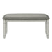 Upholstered Bench With Solid Legs 8th Street