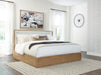 Pamaria - King Upholstered Bed - Light Brown Signature Design by Ashley®