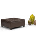 Harrison - Upholstered Coffee Table Storage Ottoman Simpli-Home