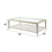Zaba - Rectangular Table ACME