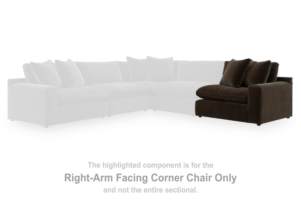 Maxton Heights - RAF Corner Chair - Bittersweet Benchcraft®