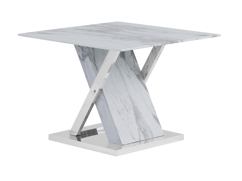 Rubble - End Table - Marble