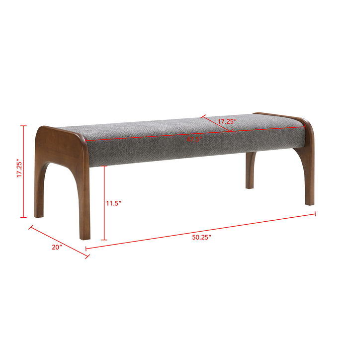 Modern Upholstered Long Bench For Kitchen Home Essentials