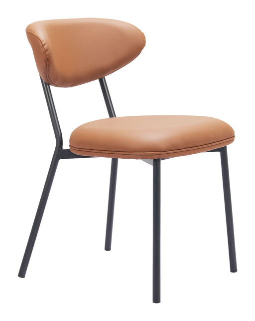 Rorun - Dining Chair (Set of 4) - Brown Zuo Modern