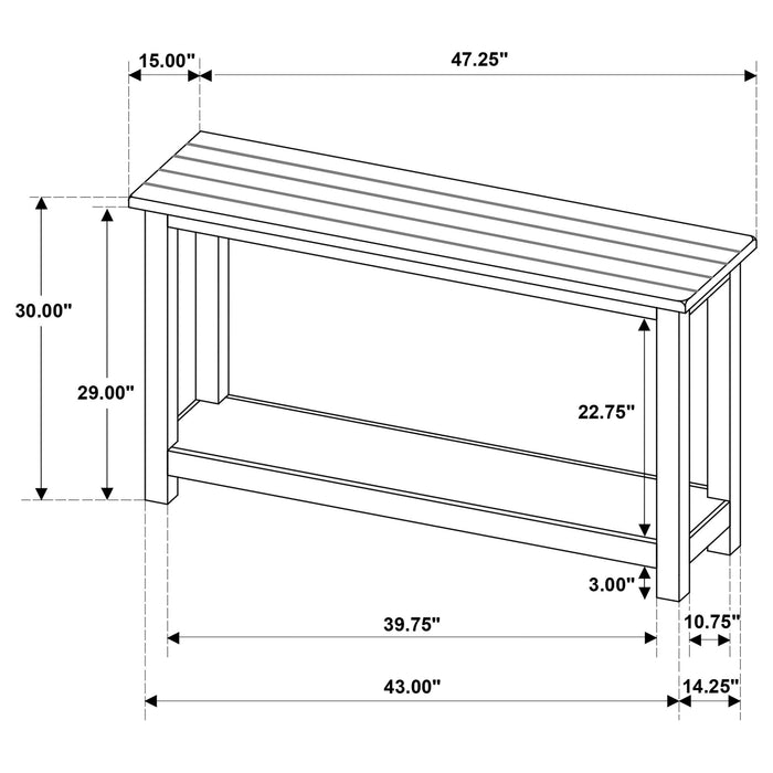 Castleton - Table Furniture Max