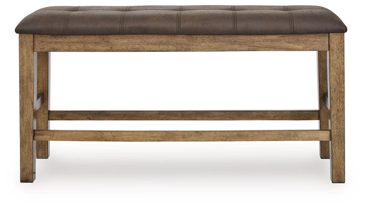 Urbinforte - Counter Height Extension Dining Table Set Signature Design by Ashley®