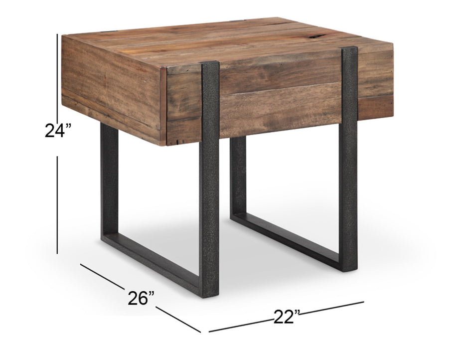 Prescott - Modern Reclaimed Wood Table Magnussen Furniture