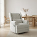 Extra Wide Swivel Recliner Glider Chair With Footrest Home Essentials