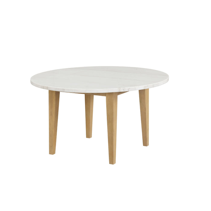 Essence - 54" Round Dining Table With Marble Top New Classic