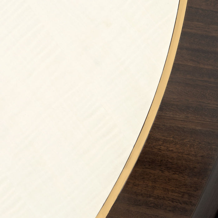 Belmont Place - 60" Round Dining Table - Espresso Michael Amini