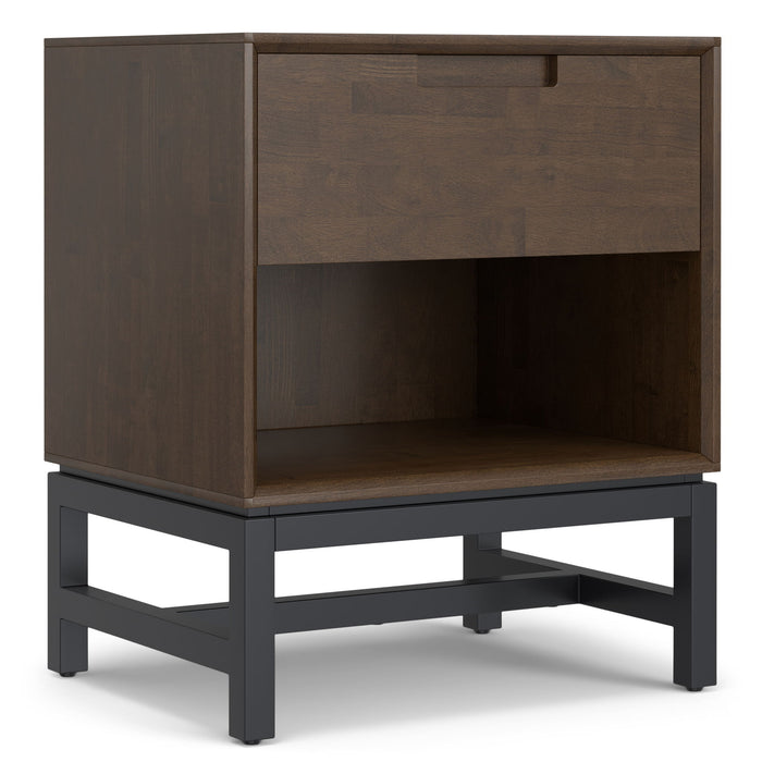 Banting - Nightstand - Walnut Brown Simpli-Home