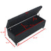 Button-Tufted Storage Ottoman With Safety Close Hinge Home Essentials