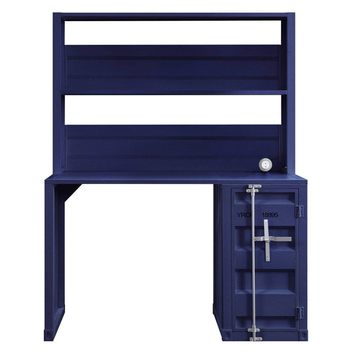 Iron Writing Desk - Blue