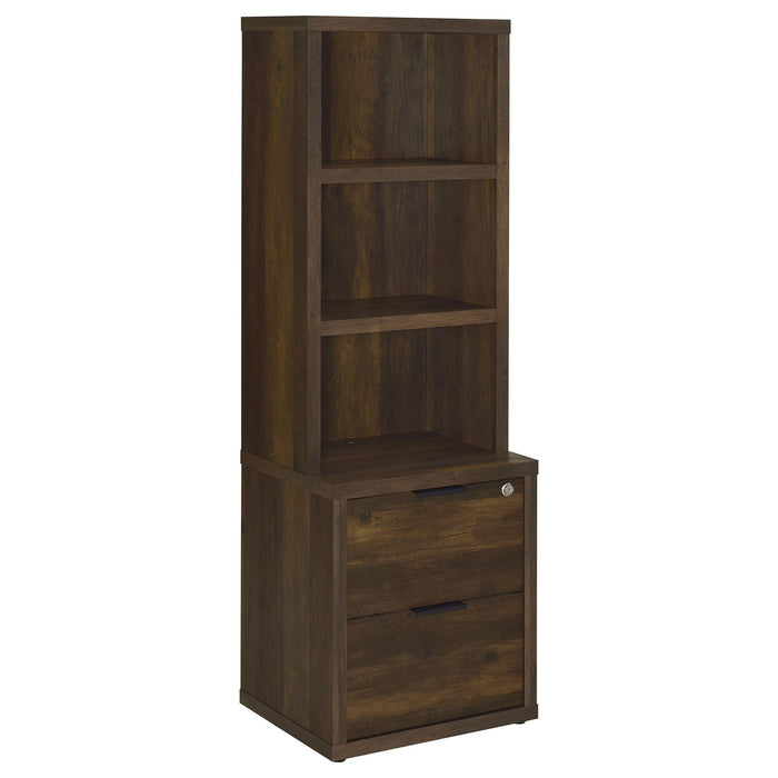 Geary - 3 Piece Wall Unit Bookcase Set With USB Storage Furniture Max