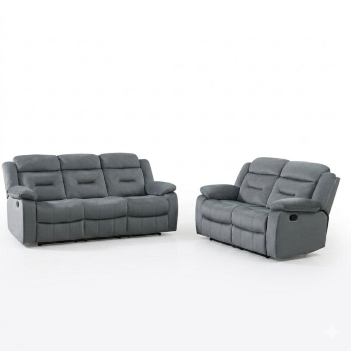 Contemporary Living Room Set With Pillow Arms And Headrest Support Home Essentials