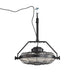21" Outdoor Ceiling Fan With Dimmable LED Light, 7 Blades, Reversible DC Motor For Gazebos - Matte Black Daily Nest