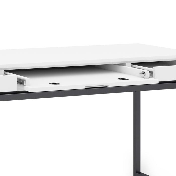 Banting - Mid Century Desk - White