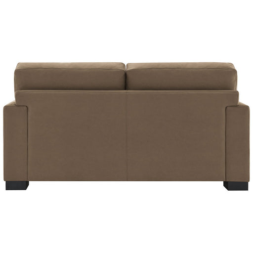 Darya - Loveseat With 3 Pillows - Brown Suede Fabric ACME