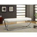 Bastien - Accent Bench - White Furniture Max