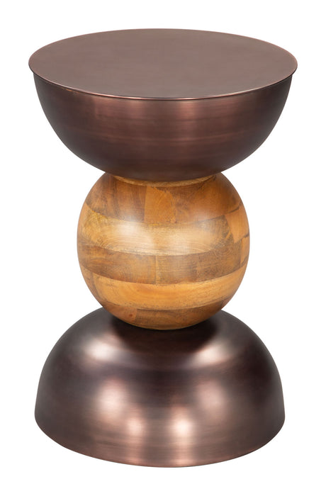 Tripoli - Side Table - Bronze Zuo Modern