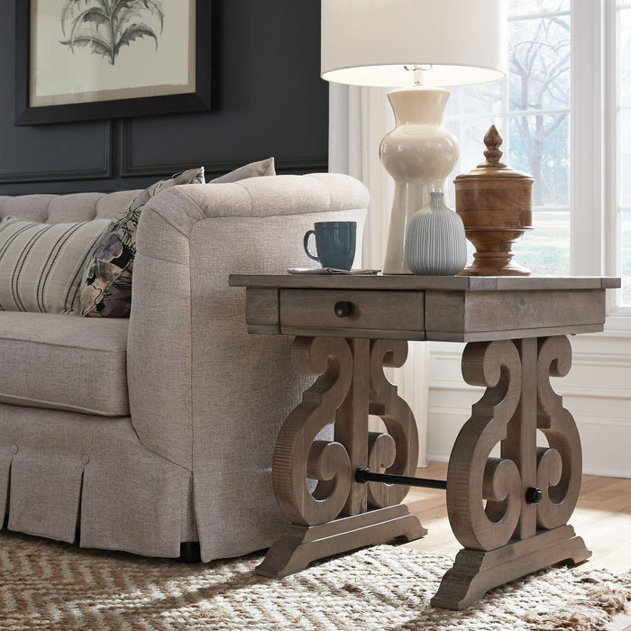 Tinley Park - Rectangular End Table - Dove Tail Gray Magnussen Furniture