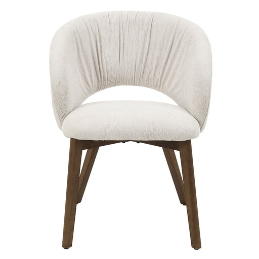 Eada - Arm Chair (Set of 2) - Beige Chenille ACME