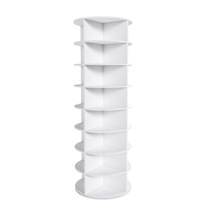 Rotating Shoe Rack Tower Home Essentials