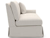 Henri - Skirted Loveseat RAF, Special Order - White Universal Furniture