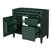Bathroom Vanity With 2 Drawers And Tip-Out Drawer, Storage Cabinet Hearth and Haven