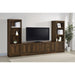 Lunetta - 3 Piece TV Stand With Media Towers - Pine Wood Furniture Max
