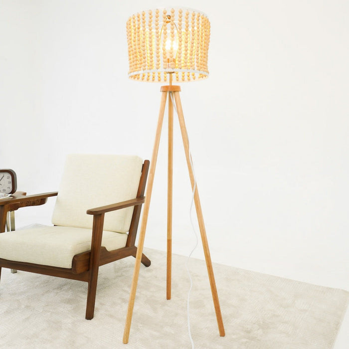 Brillo - 3 Legged Floor Lamp - Brown Ashcroft Furniture