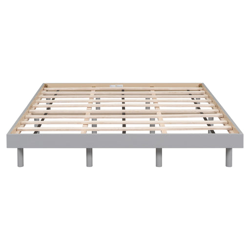 Modern Floating Platform Bed Frame Home Essentials
