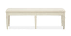 Newport - Bench With Upholstered Seat - Alabaster Magnussen Furniture