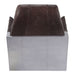Brancaster - Accent Chair - Espresso Top Grain Leather & Aluminum ACME