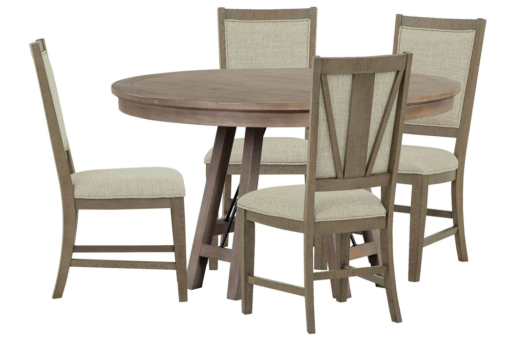 Paxton Place - 52" Round Dining Table Set Magnussen Furniture