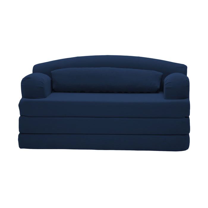 2 Seater Sofa Bed, Compact Foldable Floor Couch Home Essentials