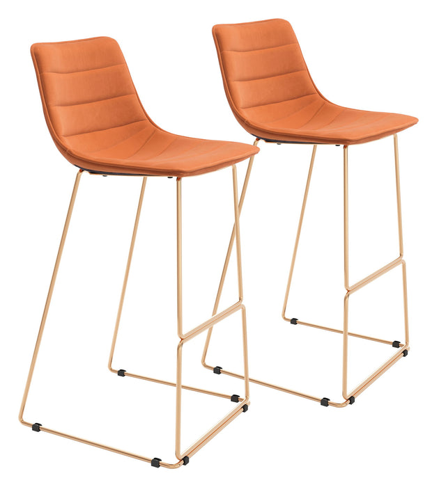 Adele - Bar Chair (Set of 2) Zuo Modern
