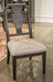 Wickenger - Dining Upholstered Side Chair (Set of 2) - Light Gray / Dark Brown Signature Design by Ashley®