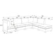 Upholstered Modular Sectional Home Essentials