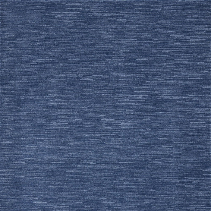 9' X 12' Non Skid Indoor / Outdoor Area Rug - Navy Blue