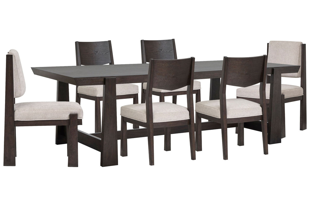 Tauren - Trestle Dining Table Set Magnussen Furniture