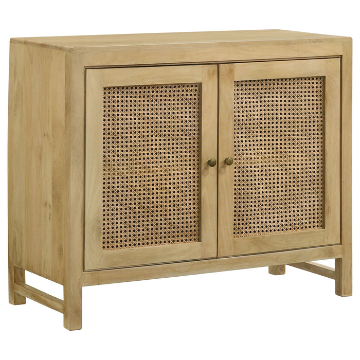 Henley - 2 Door Accent Cabinet - Natural Furniture Max