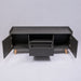 TV Stand For TVs Up To 60" With Open Storage Shelf, 2 Doors, 1 Drawer And Cable Management Home Essentials