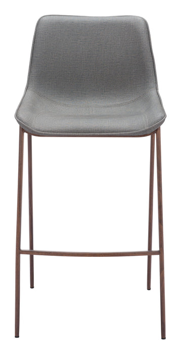 Magnus - Barstool With Black Legs (Set of 2) Zuo Modern