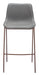 Magnus - Barstool With Black Legs (Set of 2) Zuo Modern