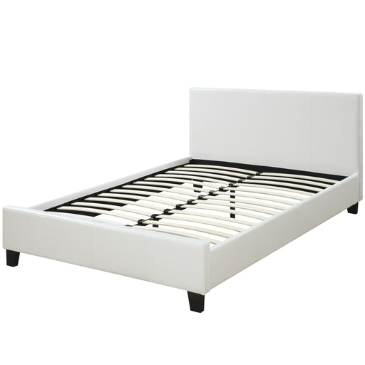 Upholstered Bed With Adjustable Headboard Home Essentials